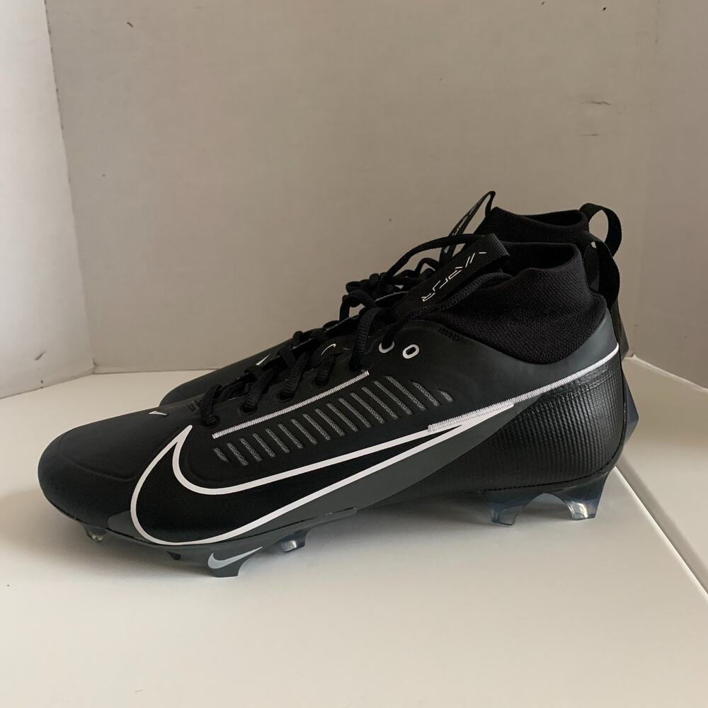 Nike Vapor Edge Pro 360 2 Mens Size 15 Wide Football Cleats FN7760-001 Black NEW
